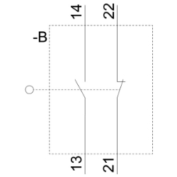 Slika Granični prekidač 40mm M20x1.5mm 1NO/1NC Siemens