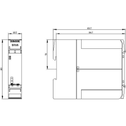 Slika Sigurnosni relej 3NO+1NC 24VAC/DC Sirius 3SK1 Siemens