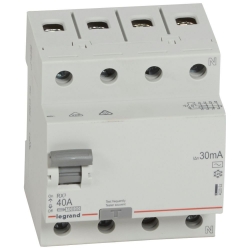 Slika Diferencijalna sklopka RX3 4P 400V~ 40A 30mA AC Legrand