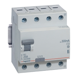 Slika Diferencijalna sklopka RX3 4P 400V~ 25A 300mA AC Legrand