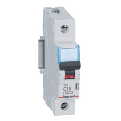 Slika Osigurač automatski 1P 16A C kriva 6kA TX3 Legrand