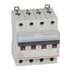 Slika Osigurač automatski 4P 32A C kriva 6kA Dx3 Legrand