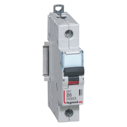 Slika Osigurač automatski 1P 6A B kriva 10kA DX3 Legrand