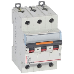 Slika Osigurač DX3 3P C6 25kA Legrand