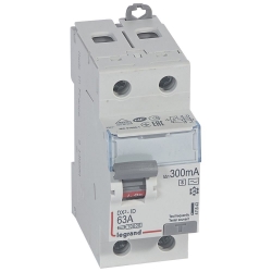 Slika FID sklopka DX3 2P 63A AC-S 300mA Legrand
