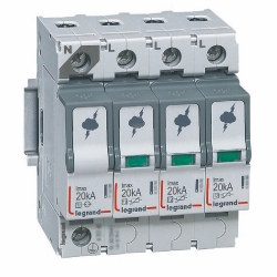 Slika Odvodnik prenapona SPD T2 20kA 3P+N Legrand