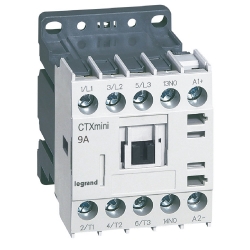 Slika Kontaktor motorni CTX3 9A 3P špulna 230V AC 1NO Legrand