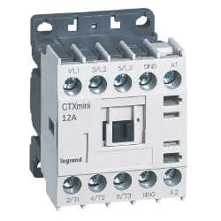 Slika Kontaktor motorni CTX3 12A 3P špulna 24V AC 1NO Legrand