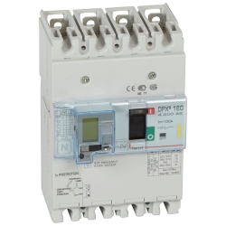 Slika Prekidač kompaktni DPX3 160 MT + DIF 4P 100A 16kA Legrand