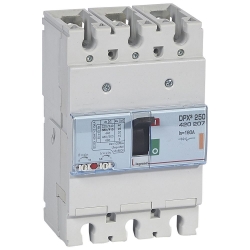Slika Prekidač kompaktni DPX3 3P 160A 25kA sa TMD zaštitnom jedinicom DPX250 Legrand