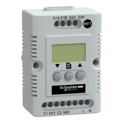 Slika Higrostat i termostat elektronski 200-240V temp -40...+80°C vlažnost 20-80% ClimaSys Schneider