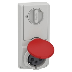 Slika Utičnica sa blokadom 32A 3P+N+E 380-415VAC IP44 panel Unica Schneider