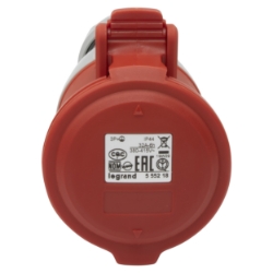 Slika Utikač mobilni 32A 3P+E 415V IP44 Legrand