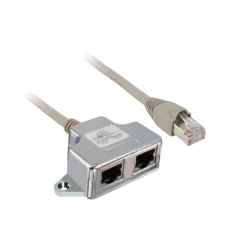 Slika Modbus T otcep 1 x RJ45 muški i 2 x RJ45 ženski kabl 0.3 m Schneider