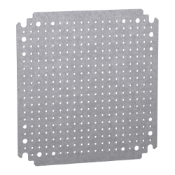 Slika Montažna ploča mikroperforirana 300x300 mm otvori 3.6 mm razmak 12.5 mm Schneider