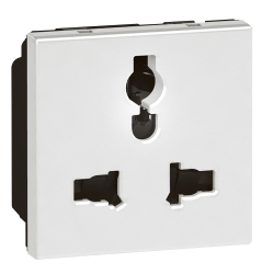 Slika Utičnica MS 2P+E 2M bela PM Legrand