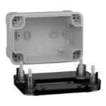 Slika Kutija ABS IP66 IK07 RAL7035 U:V125 Š80 D65 S:V138 W93 D72 providan poklopac V20 Schneider