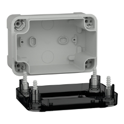 Slika Kutija ABS IP66 IK07 RAL7035 U:V125 Š80 D65 S:V138 W93 D72 providan poklopac V20 Schneider