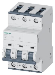Slika Osigurač automatski 3P 10A C kriva 10kA 5SY4 Siemens