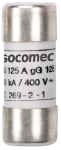 Slika Osigurač cilindrični 22x58 mm 100A Socomec