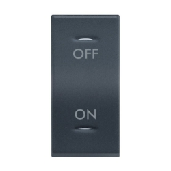 Slika Maska sa simbolom "ON-OFF" antracit Vela Legrand