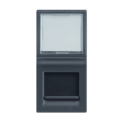 Slika Utičnica RJ45 UTP CAT 5e antracit Vela Legrand