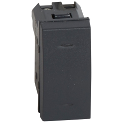 Slika Taster 1P NO 10A antracit Vela Legrand