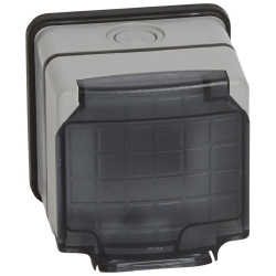 Slika Adapter IP66 nadgradni 2M PP Mosaic Legrand