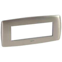 Slika Okvir Tonda satenski 6M aluminijumski Vela Legrand