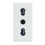 Slika Utičnica 2P+E italijanski standard 1M 10/16A bela Vela Legrand