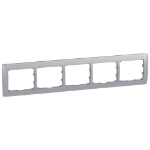 Slika Okvir 5-ka horizontalni aluminijum Galea Legrand