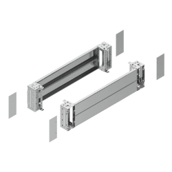 Slika Glatki prednji panel podnožja Spacial - širina 1000mm, visina 200mm, nerđajući čelik 304L Schneider