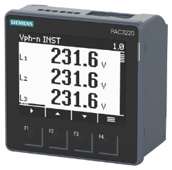 Slika Analizator mrežni LCD 3fazni Modbus TCP Profinet Profibus aktivna/reakti 7KMPAC3200 Sentron Siemens