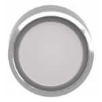 Slika Glava tastera svetlećeg fi22 integrisan LED metalna IP66 bela Harmony XB4 Schneider