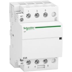 Slika Kontaktor instalacioni ICT 63A 3P 3NO špulna 220-240V AC Schneider