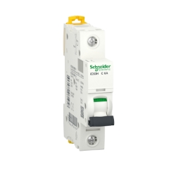 Slika Osigurač automatski 1P 6A C kriva IC60H 15 kA Acti9 Schneider