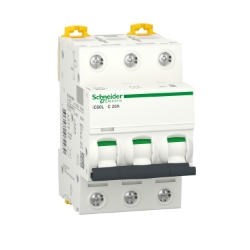 Slika Osigurač automatski 3P 20A C kriva IC60L 25kA Acti9 Schneider