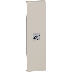 Slika Maska prekidača 1M oznaka ventilator pesak Living Light NOW Legrand