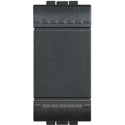 Slika Prekidač jednopolni modularni 16A 250VAC IP20 antracit Living Light Legrand