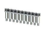 Slika Kratkospojnik za vijčane stezaljke 2,5 mm2 desetopolni UK 2,5/10 - AVK 2,5 Klemsan