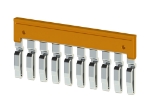 Slika Kratkospojnik za utične stezaljke 2,5 mm2 desetopolni UK 2,5/10 - PYK 2,5 Klemsan