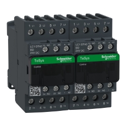 Slika Kontaktor za izmenu napajanja 4P (4NO) 40A AC-1 špulna 24V DC Schneider