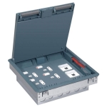 Slika Priključnica 2P modularna 1M 16A 230V 2P+E EU/US antracit Vela Legrand