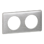 Slika Okvir 2-ka aluminijum PC Legrand