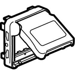 Slika Adapter 2M za Mosaic module IP55 sivi Plexo Legrand