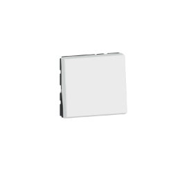 Slika Prekidač običan modularni 2M 10A beli Mosaic Legrand