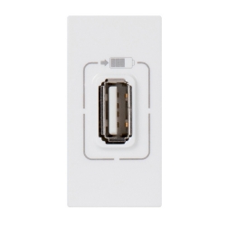 Slika Punjač USB modularni 1M beli Mosaic Legrand