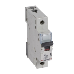 Slika Osigurač automatski 1P 32A D kriva 6kA TX3 Legrand