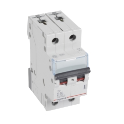 Slika Osigurač automatski 2P 16A B kriva 10kA Tx3 Legrand