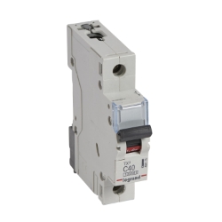 Slika Osigurač automatski 1P 40A C kriva 10kA Tx3 Legrand
